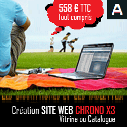 Création site Web Chrono X3
